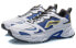 Фото #3 товара Беговые кроссовки LI-NING ARLQ001-2, снижающие вибрацию, антискользящие, износостойкие, низкие LiNing, цвет "штормовой голубь"
