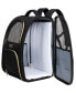 ფოტო #11 პროდუქტის Soft Sided Multi-Entry Collapsible Travel Pet Carrier Backpack With Removable Lining