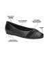 Women's Kylie Comfort Ballet Flats Бордовый, 6WW - фото #9