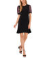 Фото #1 товара Платье CeCe с рукавом-пуфиком и цветочным принтом