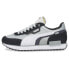 Фото #3 товара Puma Future Rider Displaced Mens Grey Sneakers Casual Shoes 383148-06