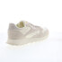 Фото #15 товара Reebok Classic Leather Mens Beige Suede Lace Up Lifestyle Sneakers Shoes