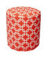 Фото #14 товара Links Ottoman Round Pouf with Removable Cover 16" x 17"