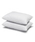 Фото #7 товара Superior Cotton Blend Shell Soft Density Stomach Sleeper Down Alternative Pillow, Standard - Set of 2