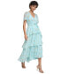 ფოტო #4 პროდუქტის Women's Tiered Chiffon Midi Dress