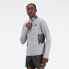 Фото #1 товара New Balance Men's Impact Run AT 1/2 Zip Grey Size S