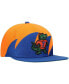 ფოტო #4 პროდუქტის Men's Royal, Orange Florida Gators Sharktooth Snapback Hat