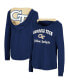 Фото #4 товара Women's Navy Georgia Tech Yellow Jackets Catalina Hoodie Long Sleeve T-shirt