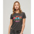 Фото #3 товара SUPERDRY Cali Sticker Fitted short sleeve T-shirt