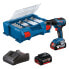 Фото #2 товара Bosch GSR 18V-55 inkl. 83 AC-Set + CYL-9 Bohrerset + Bitset