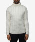 Фото #1 товара Men's Cable Knit Roll Neck Sweater