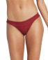 Фото #1 товара L*Space Womens Veronica Hipster Bikini Swim Bottom Separates Red M 284640