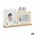 Фото #1 товара Фото рамка Smile 2 фото Чёрный Коричневый Деревянный MDF (6 штук) (40 x 27 x 6 cm)