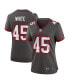 ფოტო #1 პროდუქტის Women's Devin White Pewter Tampa Bay Buccaneers Game Jersey