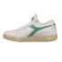 Фото #6 товара Diadora Mi Basket Row Cut Lace Up Mens White Sneakers Casual Shoes 176282-C8451
