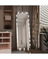 Modern Wall Standing Bedroom Hotel Full Length Mirror With LED Bulbs Touch Control Whole Body