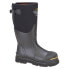 Фото #2 товара Dryshod Slip Resistant Steel Toe Gusset Work Mens Black Work Safety Shoes STG-U