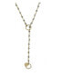 Фото #1 товара Roberta Sher Designs 14k Gold Filled Stones Handwrapped Single Delight Necklace