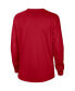 ფოტო #2 პროდუქტის Women's Scarlet Distressed Ohio State Buckeyes Vintage-Like Long Sleeve T-shirt