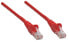 Фото #7 товара Intellinet Network Patch Cable - Cat6 - 2m - Red - CCA - U/UTP - PVC - RJ45 - Gold Plated Contacts - Snagless - Booted - Lifetime Warranty - Polybag - 2 m - Cat6 - U/UTP (UTP) - RJ-45 - RJ-45