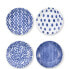 Фото #2 товара Santorini Assorted Pasta Bowls - Set of 4