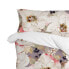 Pillowcase HappyFriday White Peonies Multicolour Double 45 x 155 cm