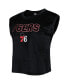 ფოტო #3 პროდუქტის Women's Black Philadelphia 76ers Intermission T-shirt and Shorts Sleep Set