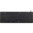 Фото #1 товара Conrad Energy Conrad IM-IKB110-BK - Full-size (100%) - USB - Mechanical - QWERTZ - Black - Mouse included