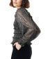 Фото #3 товара Women's Misha Smocked Long-Sleeve Ruffle Top