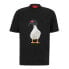 ფოტო #3 პროდუქტის HUGO Ducky 10225143 01 short sleeve T-shirt