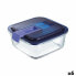 Фото #1 товара Герметичная коробочка для завтрака Luminarc Easy Box Синий Cтекло (6 штук) (1,22 L)