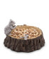 Фото #4 товара Designs Aluminum Standing Squirrel on Log Nut Bowl