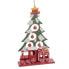 Фото #1 товара Новогоднее украшение Разноцветный Деревянный MDF Новогодняя ёлка 20 x 12 x 4 cm