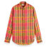 SCOTCH & SODA Voile Seersucker Checks long sleeve shirt