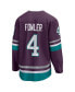 ფოტო #3 პროდუქტის Men's Cam Fowler Purple Anaheim Ducks 30th Anniversary Premier Breakaway Jersey