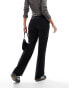 Фото #7 товара ASOS DESIGN slim straight tailored trousers in black