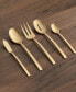 Beacon Gold Satin 45-Piece Flatware Set, Service for 8