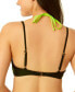 Фото #1 товара Juniors' Double Look Bralette Bikini Top, Created for Macy's