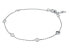 Фото #1 товара Elegant silver bracelet with zircons Brilliance Kors MKC1716CZ040