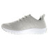 Propet Tour Knit Lace Up Mens Grey Sneakers Casual Shoes MAA252MDGR