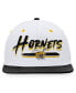Фото #2 товара Men's White, Black Alabama State Hornets Sea Snapback Hat