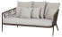 Фото #1 товара Садовый диван ebuy24 Harvey Gartensofa 3местный, включая подушки, коричневый