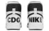 Фото #4 товара Comme des Garçons x Nike Terminator 耐磨透气 高帮 板鞋 男款 白黑 / Кроссовки Nike Comme des FD4159-101