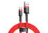 Фото #2 товара Кабель USB-C Baseus Cafule 2A 2м красный - Цифровой