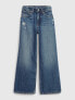 Kids Low Rise Stride Wide-Leg Jeans