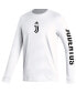 ფოტო #3 პროდუქტის Men's White Juventus Team Crest Long Sleeve T-shirt