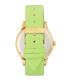 Фото #3 товара Часы Crayo Electric Light Green Leatherette Strap