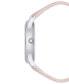ფოტო #2 პროდუქტის Women's Pink Strap Watch 39mm Gift Set, Created for Macy's