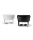 Фото #2 товара Dog Simple Solid Bowl and Stand - Matte White - Large