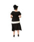 Plus Size 1920s Wilshire Flapper Day Dress